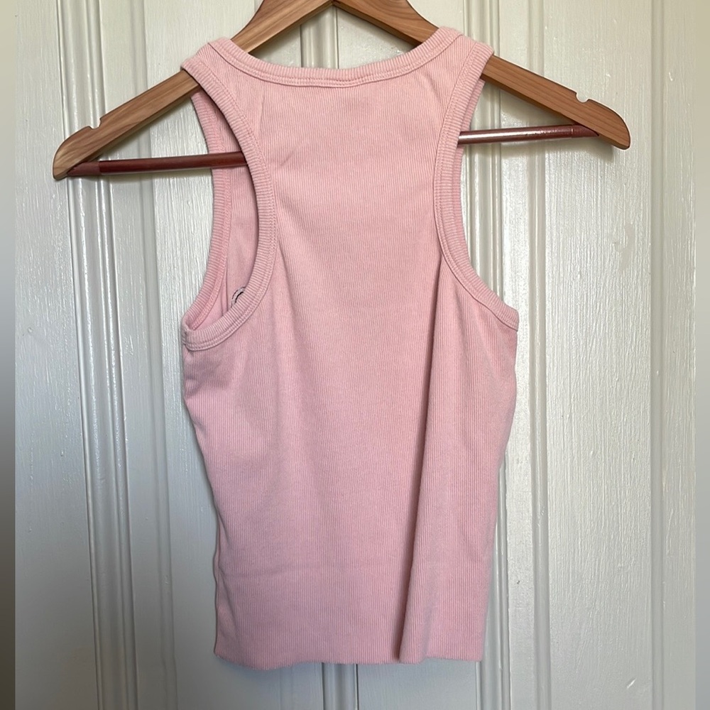 Heart Hardware Ribbed Knit Tank Top - Picture 5 of 10